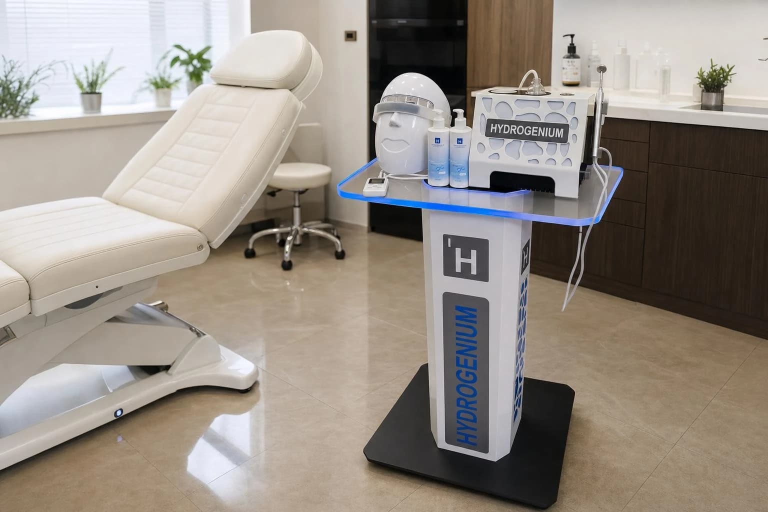 Косметологическая стойка HYDROGENIUM